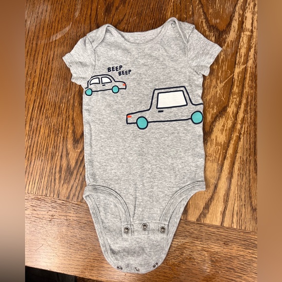 Carter’s Baby Boy Onesie, 6 Months - Picture 2 of 5